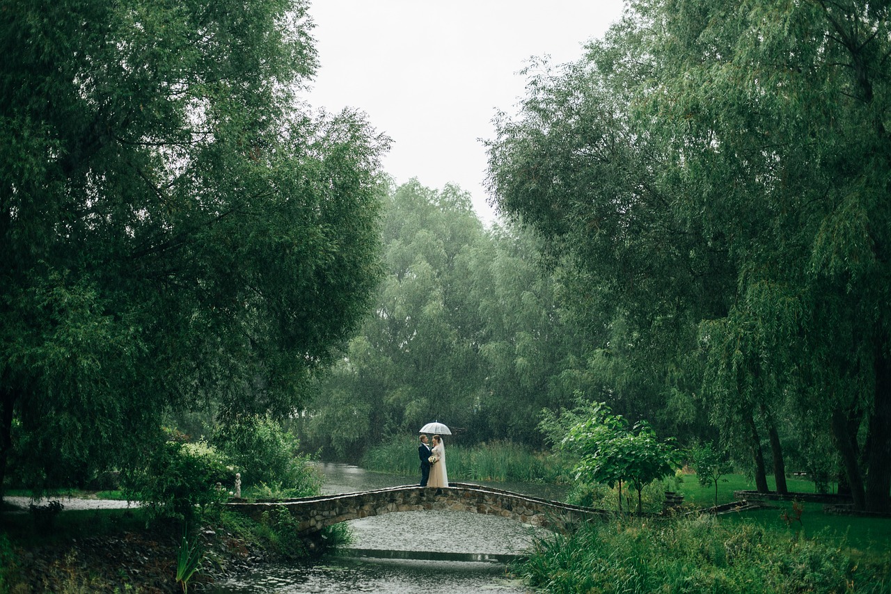 matrimonio con la pioggia